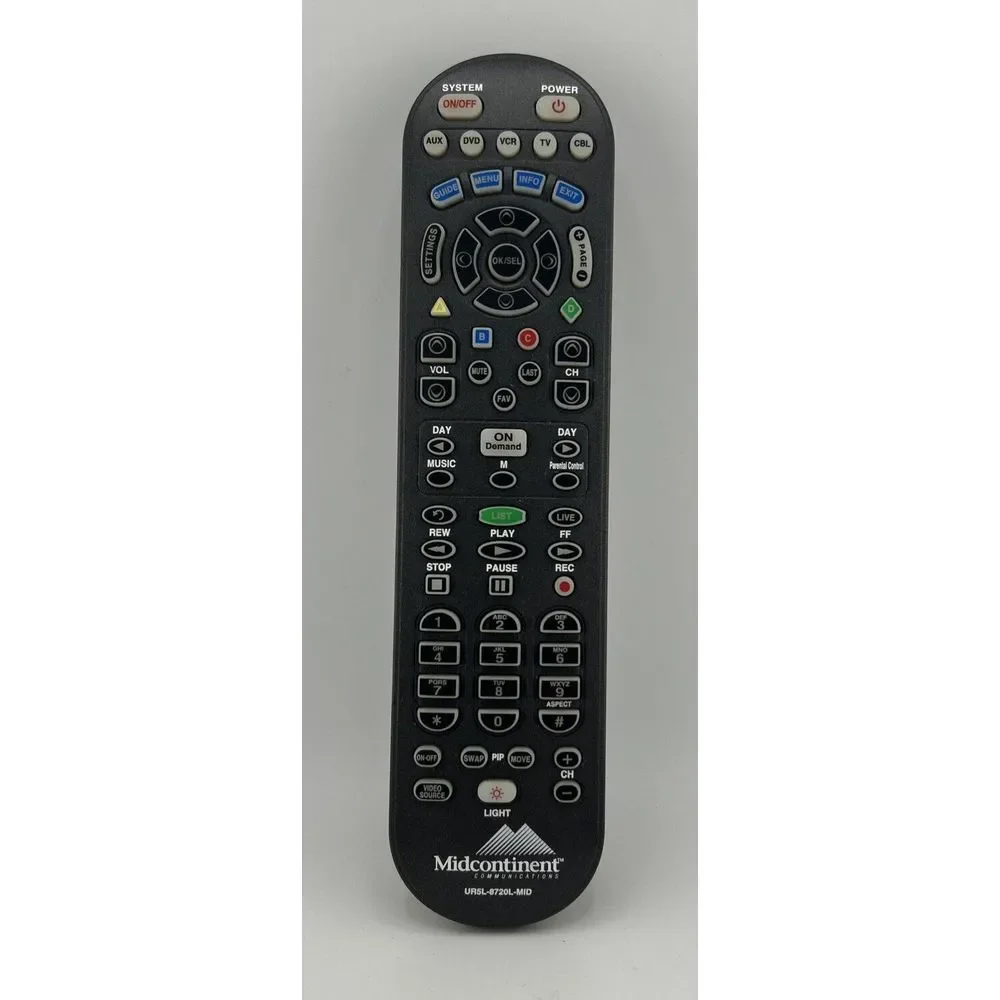 5 Device‎ Programmable Universal Remote Control - UR5L-8720L-MID